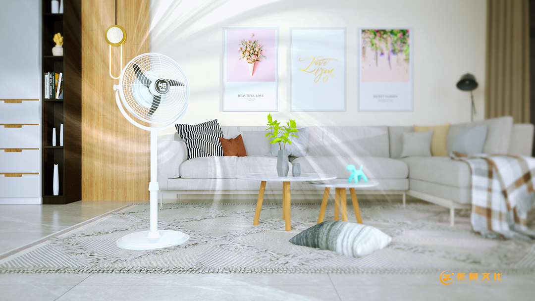 風(fēng)扇三維動(dòng)畫制作案例